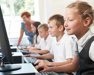 Children safely using computers